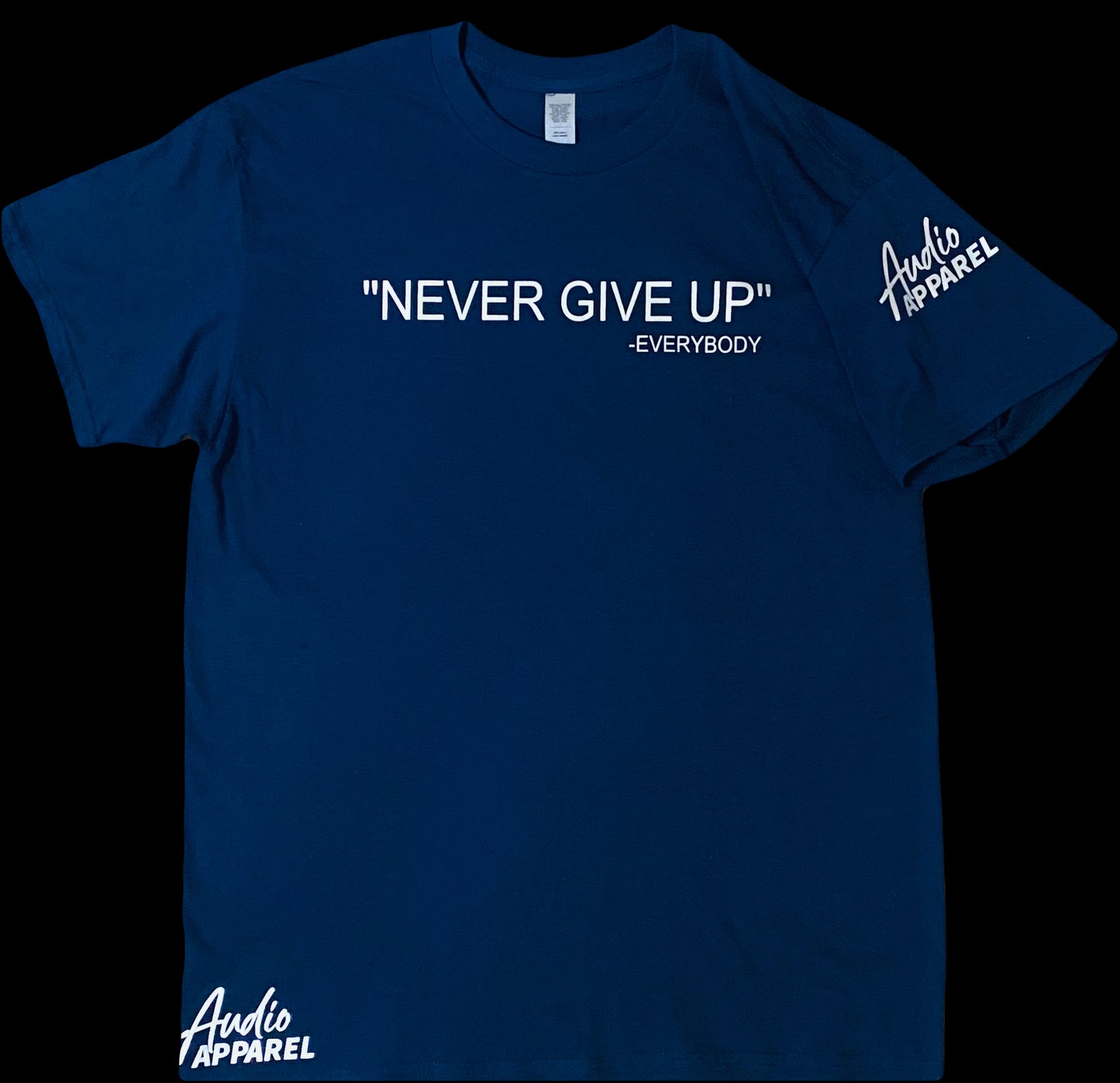 "Never Give Up" Short Sleeve Shirt